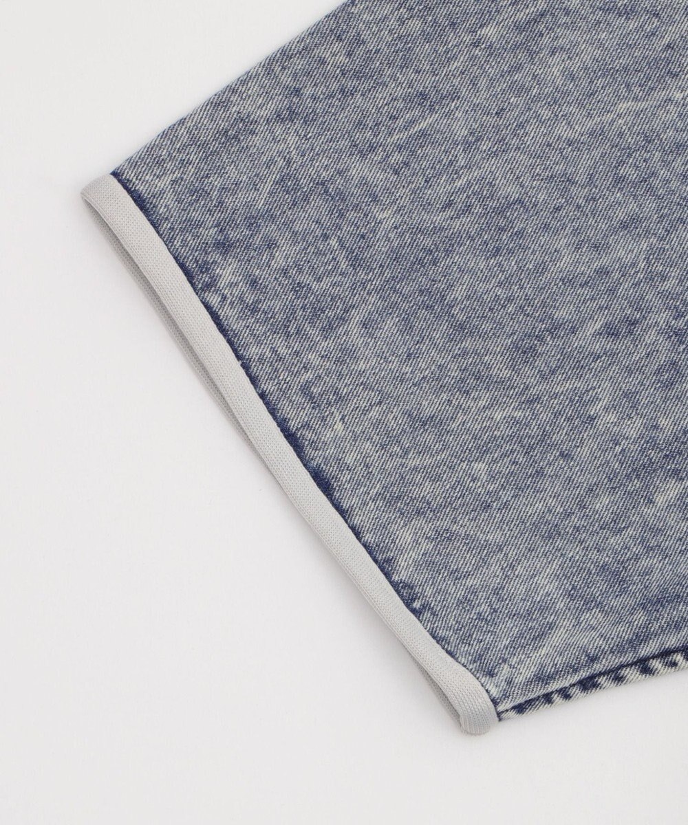 WEGO 【ユニセックス着用ITEM】ベースボールデニムグラフィックシャツ（SS） 