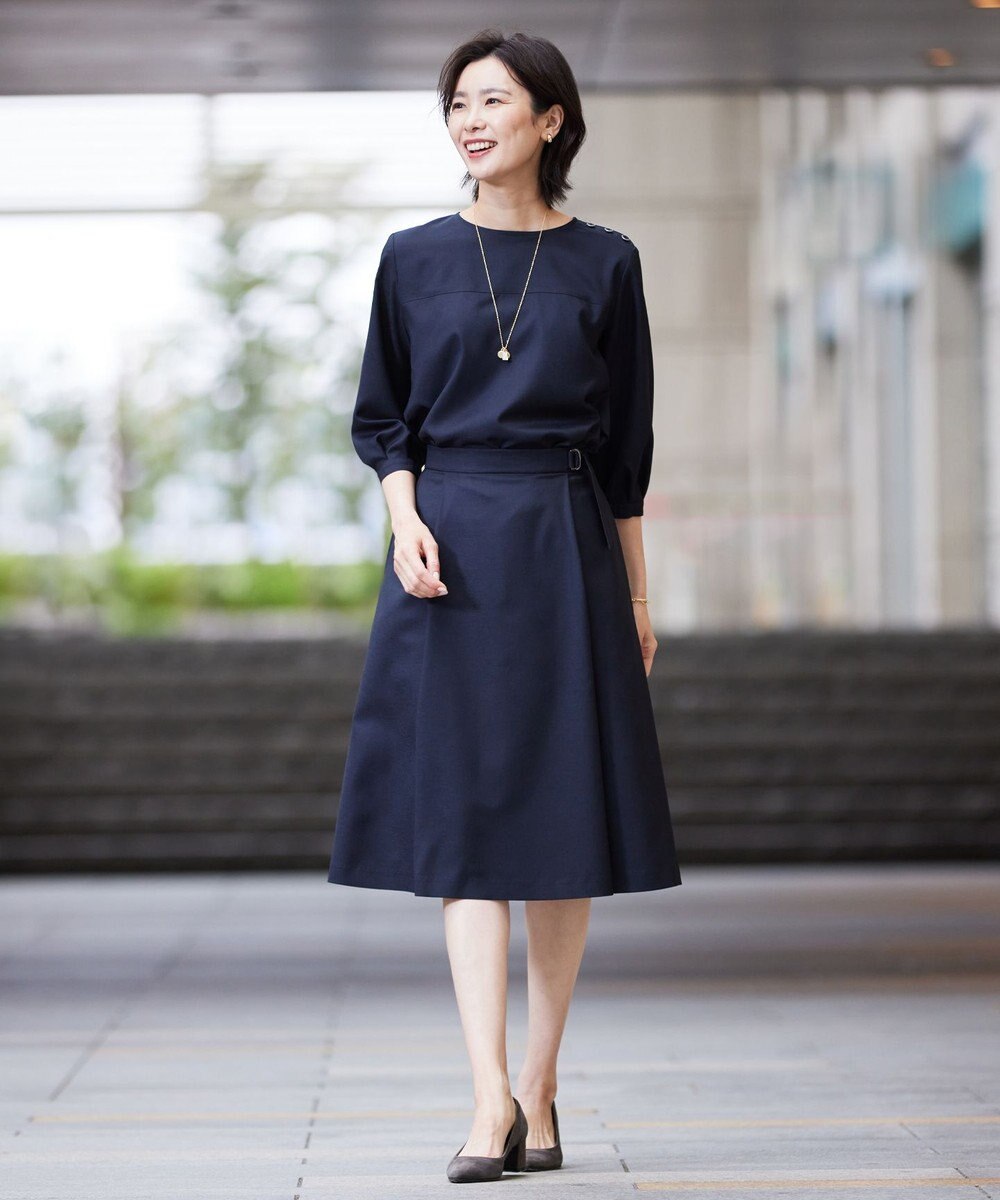 J.PRESS LADIES シェル ネックレス 