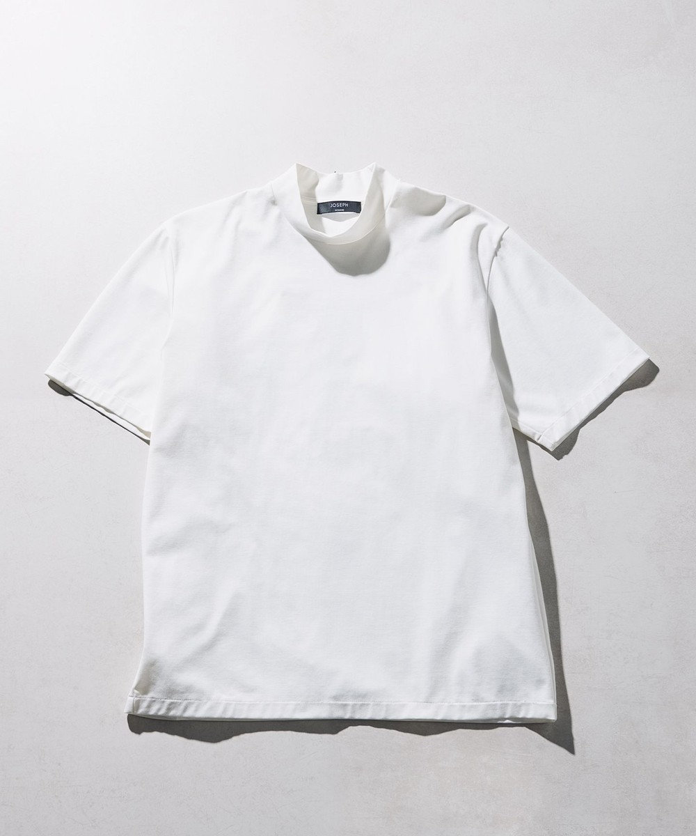 JOSEPH HOMME 【新素材】ハイゲージベアスムース　モックネックカットソー 
