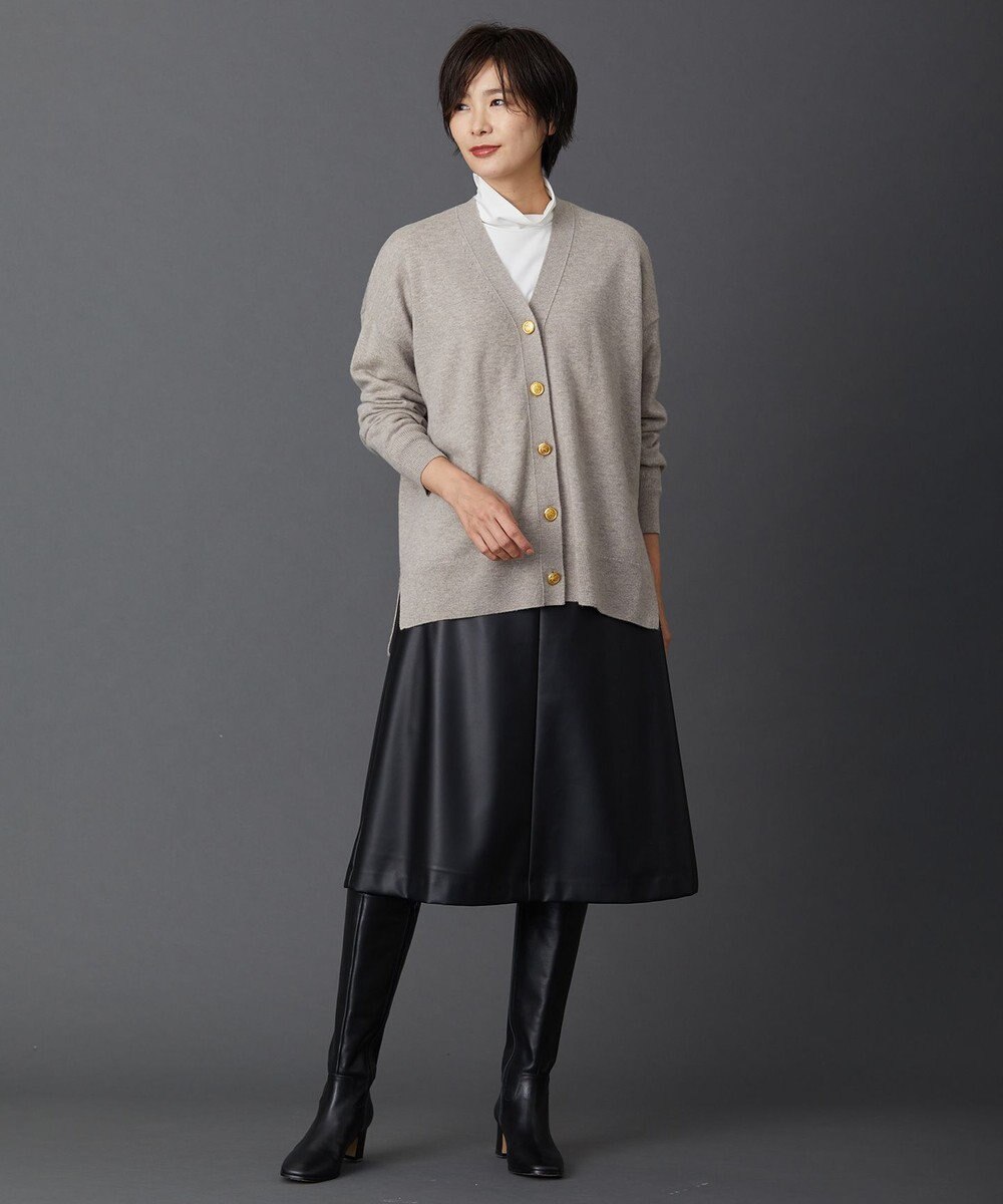 J.PRESS LADIES 【120周年企画・洗える】CASHMERE BLEND カーディガン 