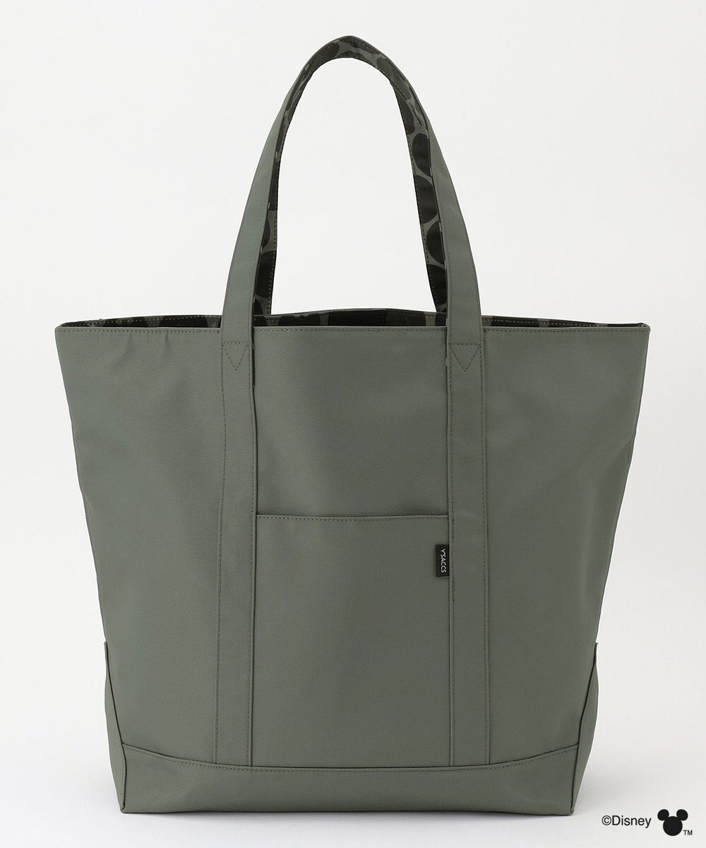Y'SACCS 【Disney Collection】シルエットプリントトートバッグ　Lサイズ 