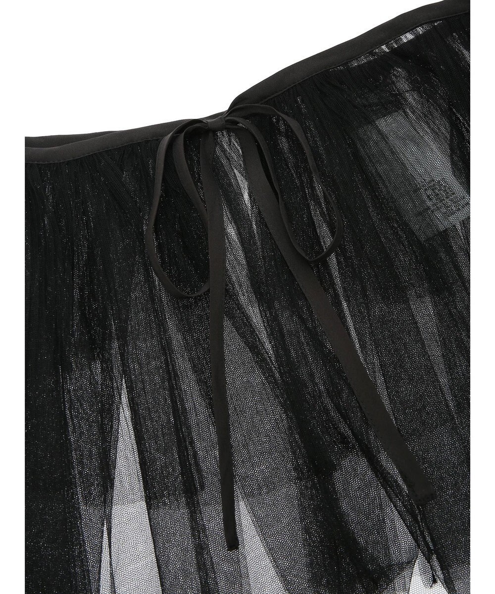 Green Parks マルチｗａｙチュールプリーツベルト 