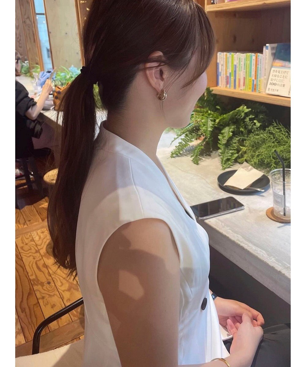 Green Parks AnriettMusee ネック切替デザインベスト 