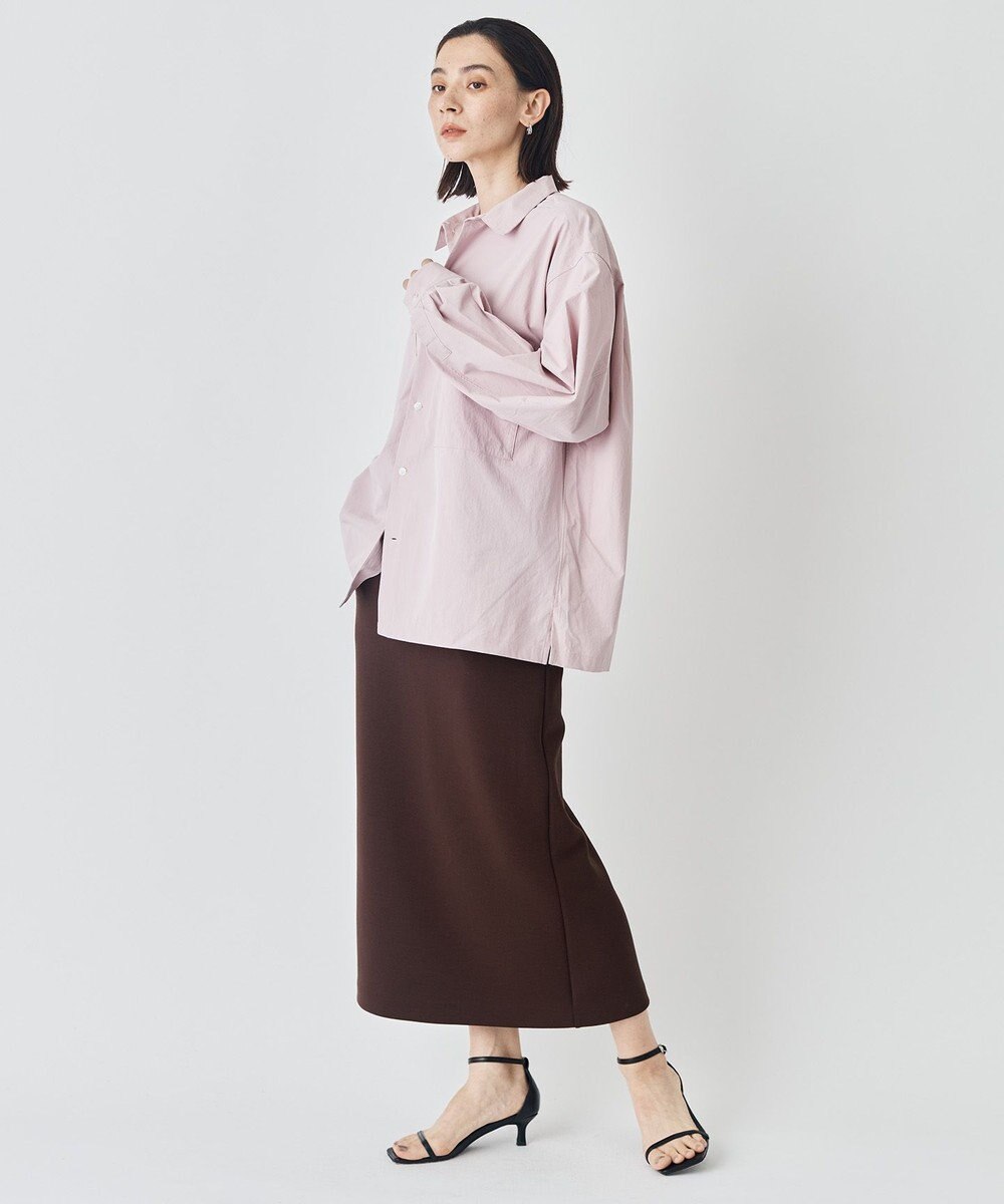 UNFILO 【野呂佳代さん着用】BEAUTY FORM JERSEY Iラインスカート 