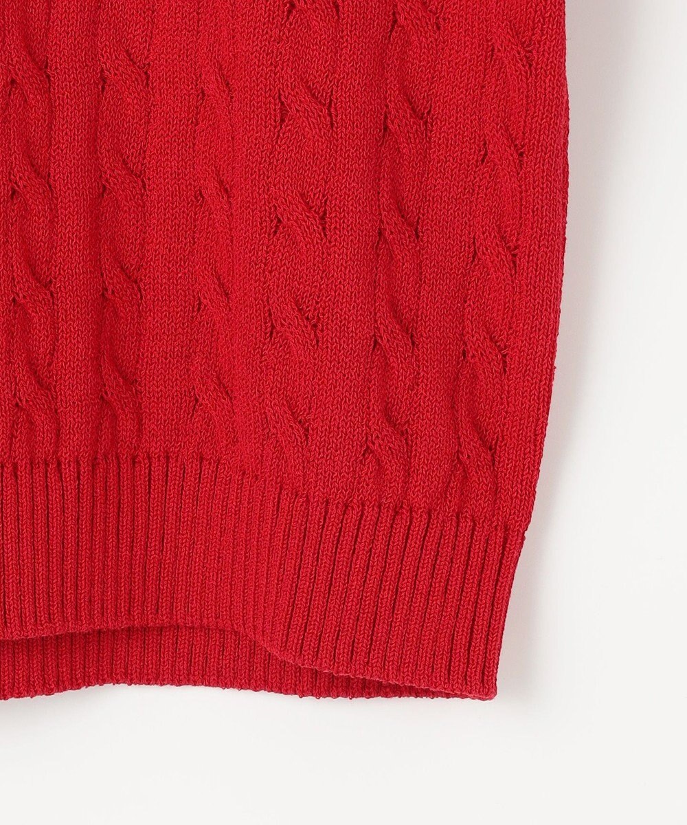 組曲 L ポロ襟 ニットプルオーバー 