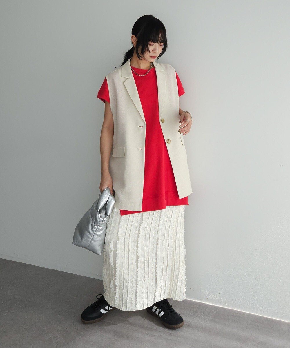 Green Parks 今年っぽフレンチスリーブカットチュニック 