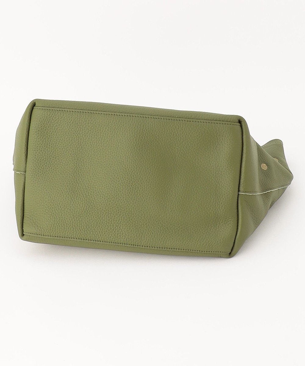 UNBILLION ペルケ perche / 牛革ドット刺繍トートバッグ 