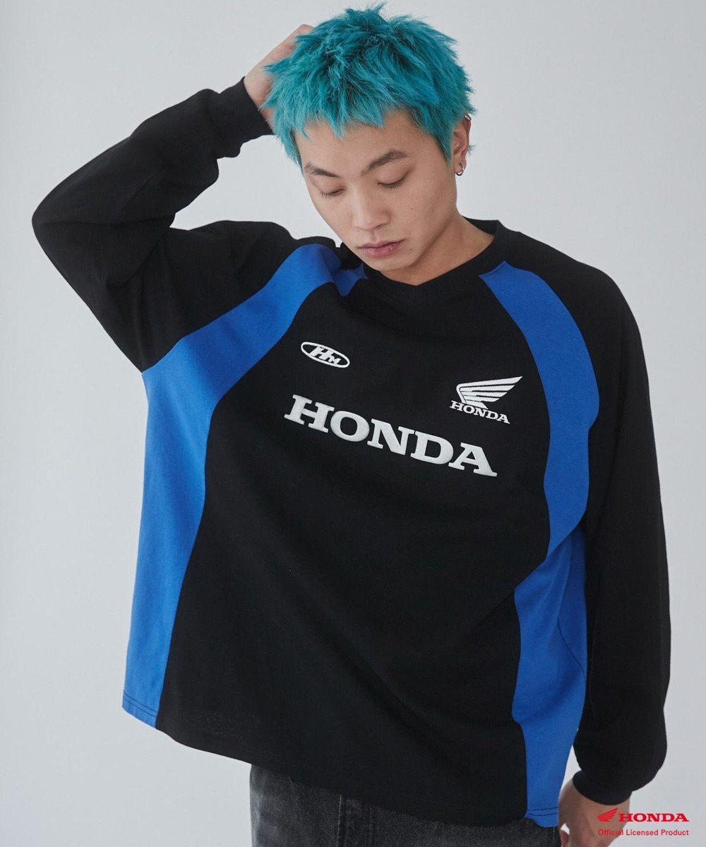 WEGO 【ユニセックス着用ITEM】別注HondaグラフィックT（LS） 