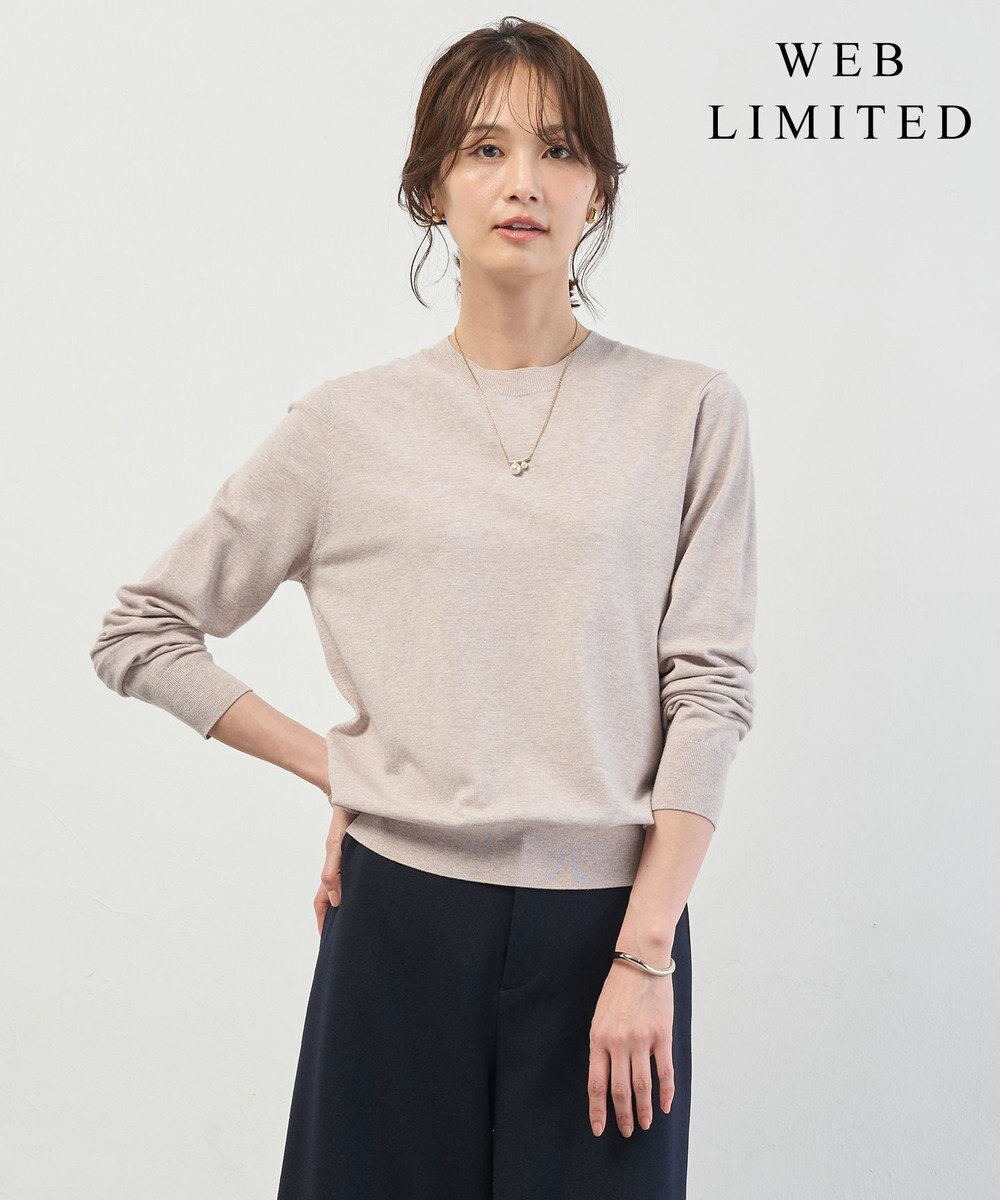 J.PRESS LADIES 【WEB限定】PRINCE クルーネック ニット 