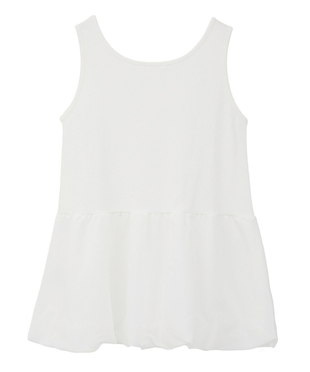 Green Parks 裾バルーンレイヤータンク 