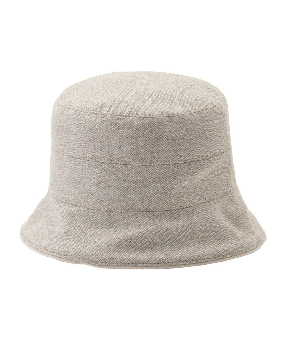 MOONBAT FURLA(フルラ)ツイードダウン ハット 帽子 UVカット サイズ調整 日本製 