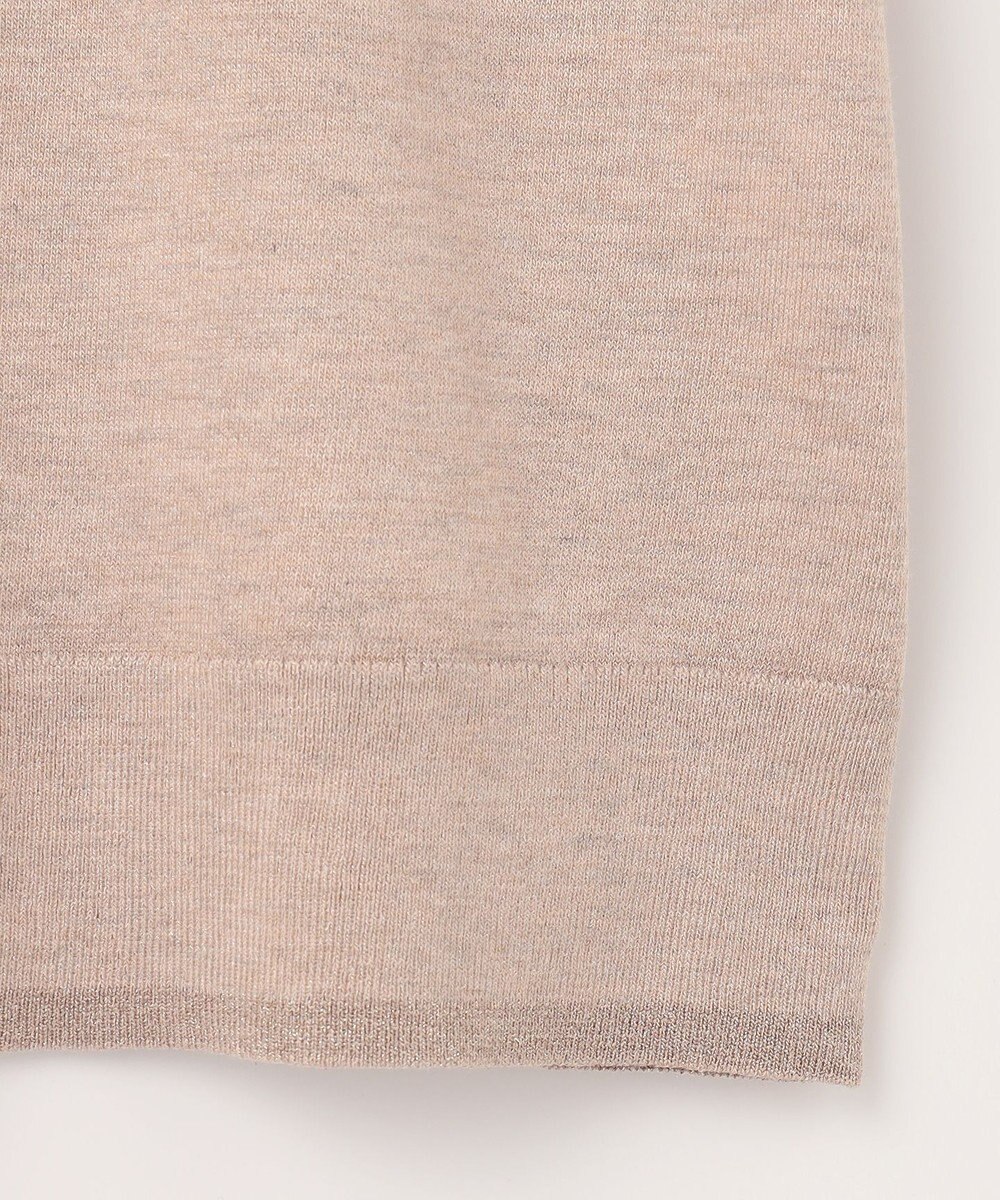 J.PRESS LADIES L 【WEB限定・洗える】Vis/Peスパーク ラメ配色 ニット 