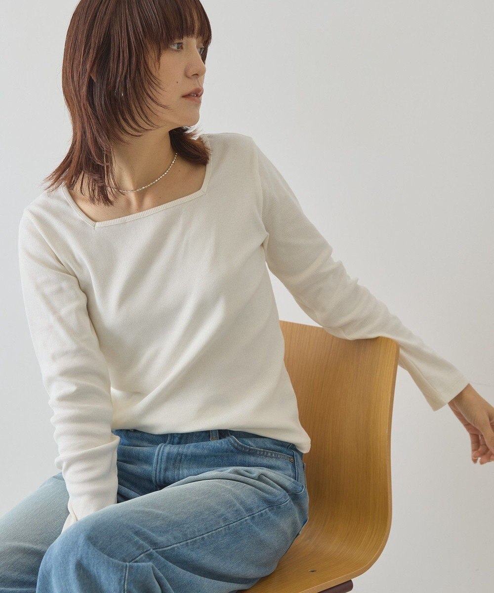 AMERICAN HOLIC 【2WAY】スクエアネックプルオーバー 