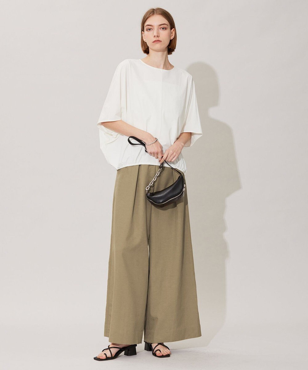 ICB 【接触冷感・UVカット・速乾・洗える】マットスキューバ ドルマンスリーブプルオーバー 