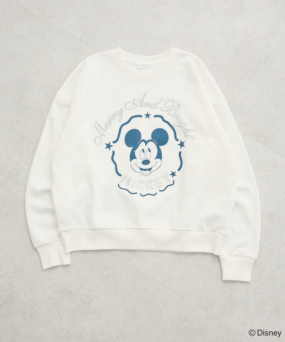 Green Parks ミッキー＆フレンズ／刺繍裏毛プルオーバーⅡ 