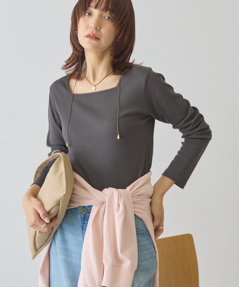 AMERICAN HOLIC 【2WAY】スクエアネックプルオーバー 