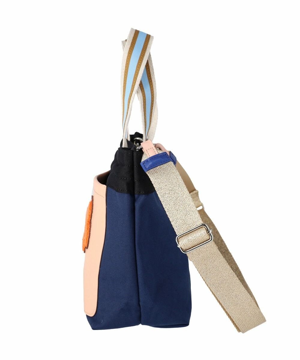 tsumori chisato CARRY キラミックスコンビ トートバッグ 2wayショルダー ネコ Sサイズ 