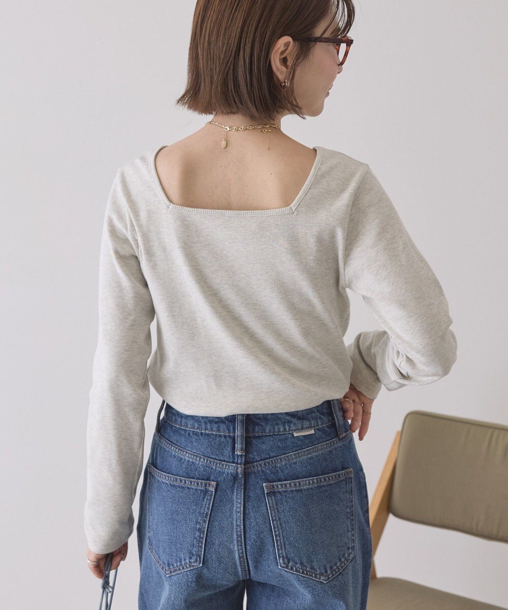 AMERICAN HOLIC 【2WAY】スクエアネックプルオーバー 