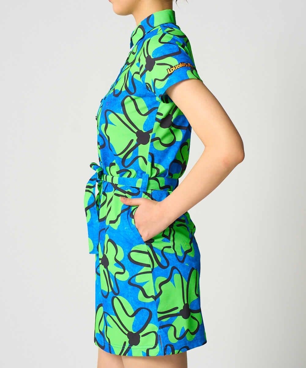 FILA GOLF／marie claire 【Loudmouth】柄ワンピース 