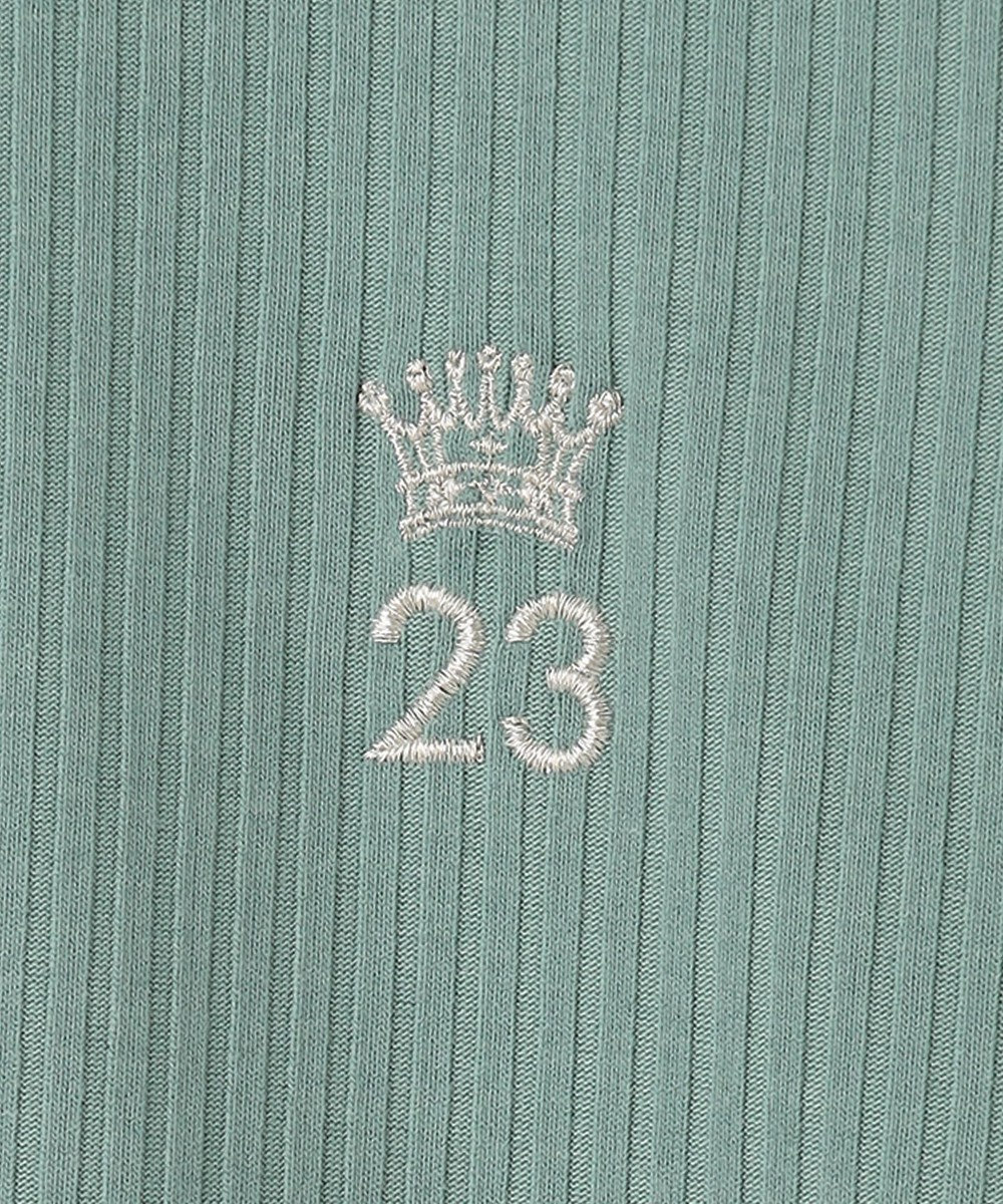 23区GOLF 飽きずに使えるベーシックアイテム【WOMEN】】 リブポロシャツ 