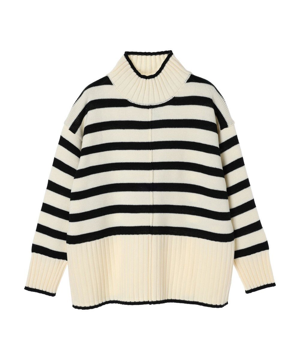 Green Parks 洗える　バックスリットニットプルオーバー 