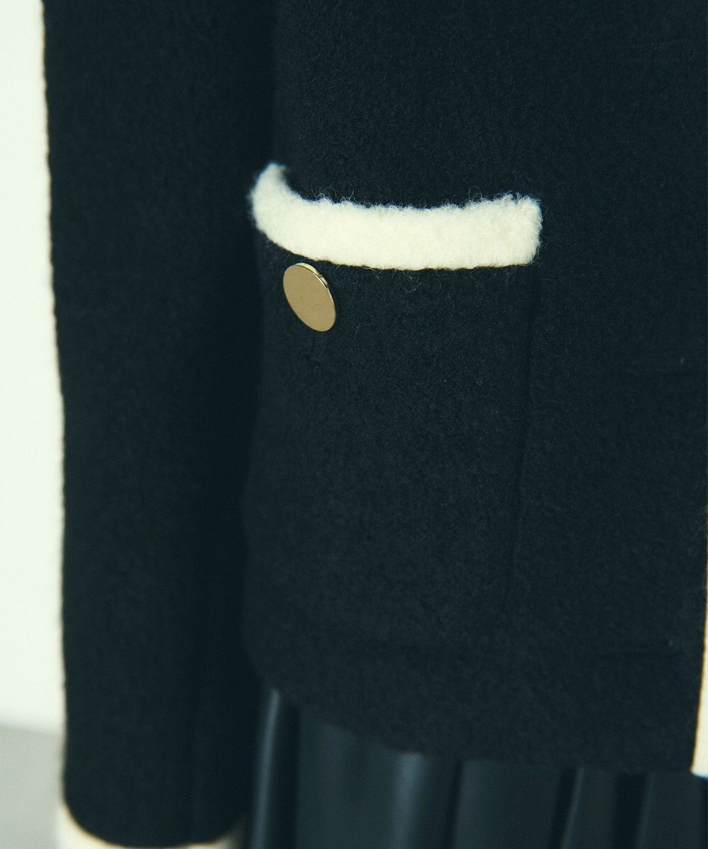 GRACE CONTINENTAL ウールパイルジャケット 