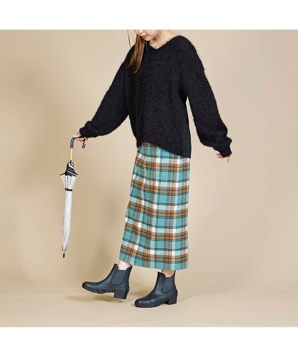 MODE ET JACOMO <carino>【レイン対応】サイドゴアレインブーツ 