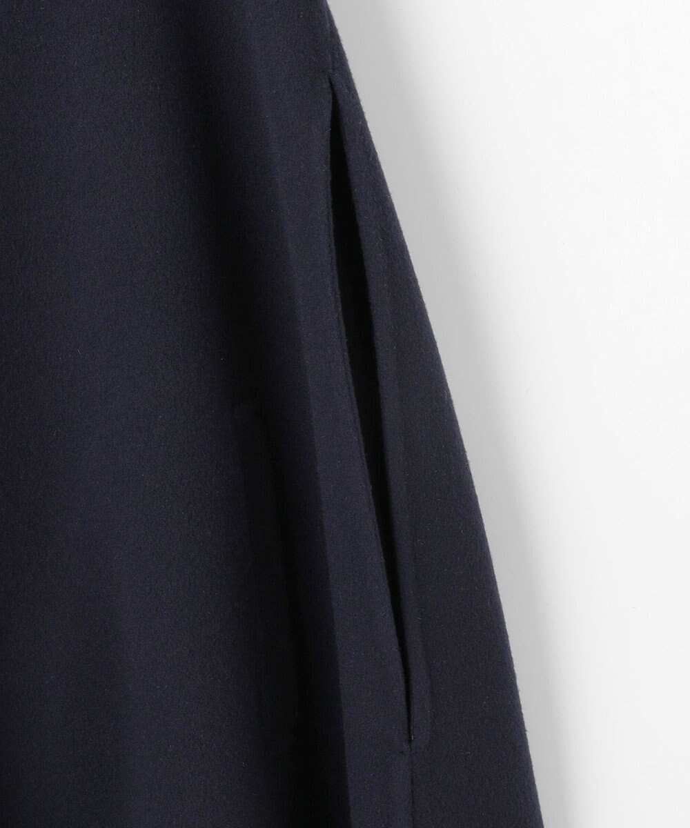 #Newans セーラーカラーダブルフェイスケープコート 