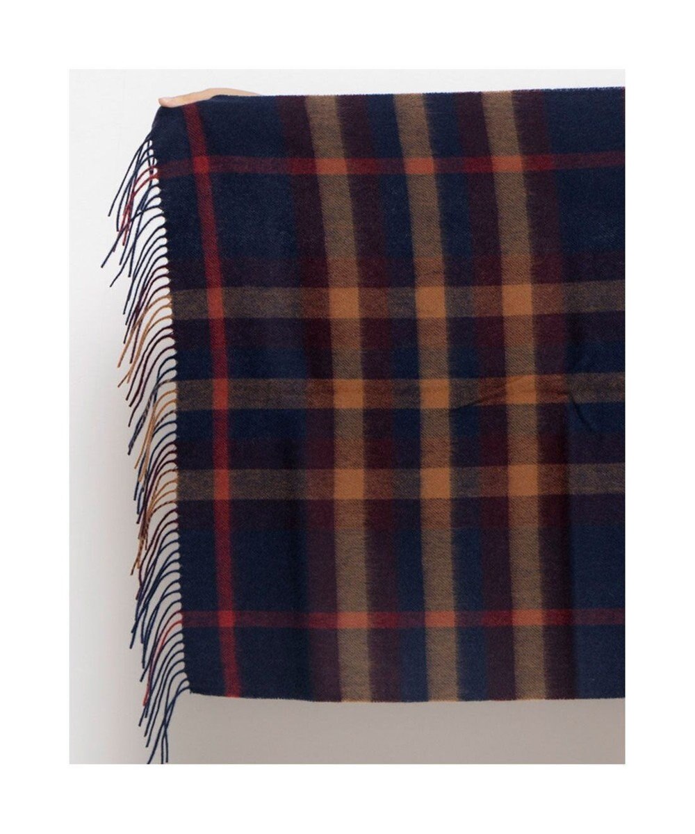 UNBILLION カシュネ cache nez / ウールチェックストール 