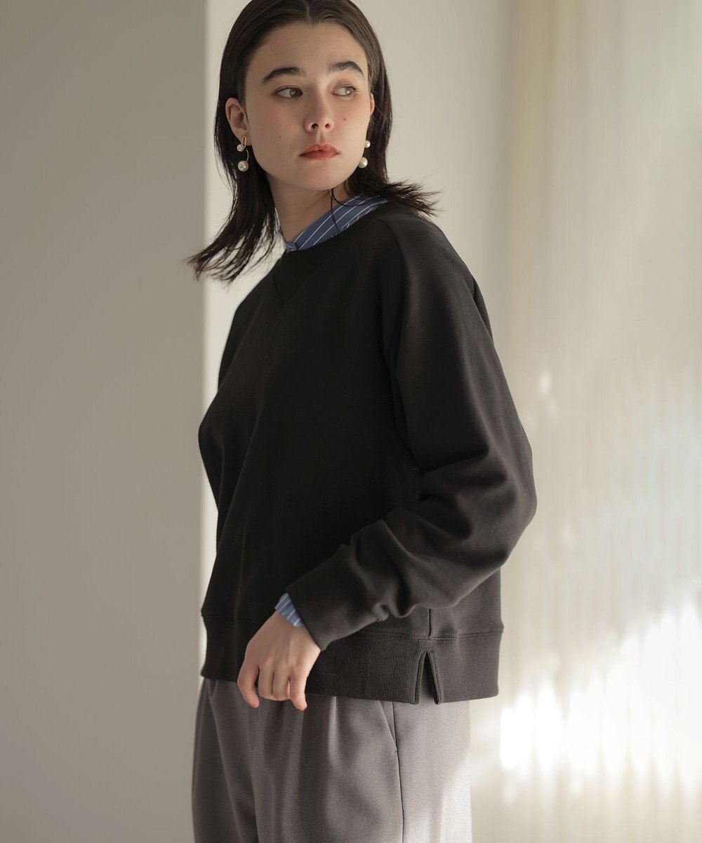 組曲 マシュマロタッチ裏毛 プルオーバー 