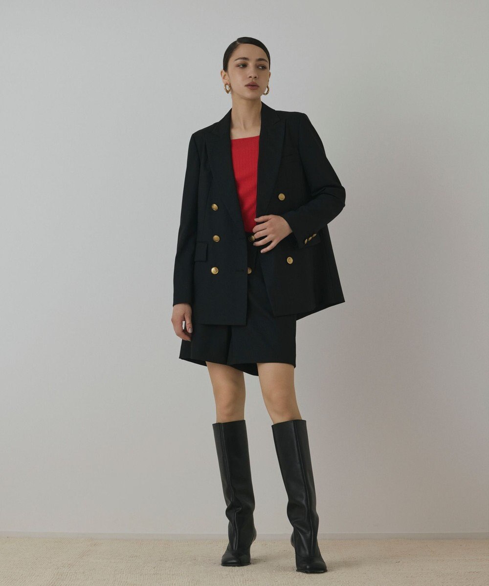 GRACE CONTINENTAL バックベンツダブルジャケット 