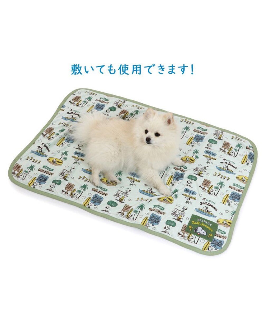 PET PARADISE スヌーピー サーフ柄  クールブランケット (90×60cm) 
