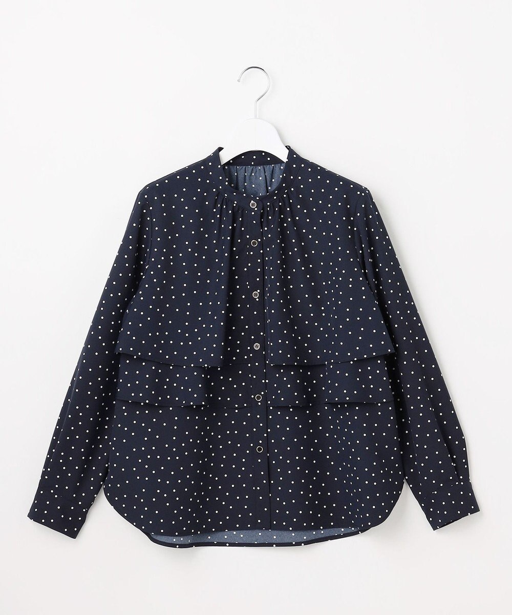 ANY SIS ラッフルレイヤード ブラウス 