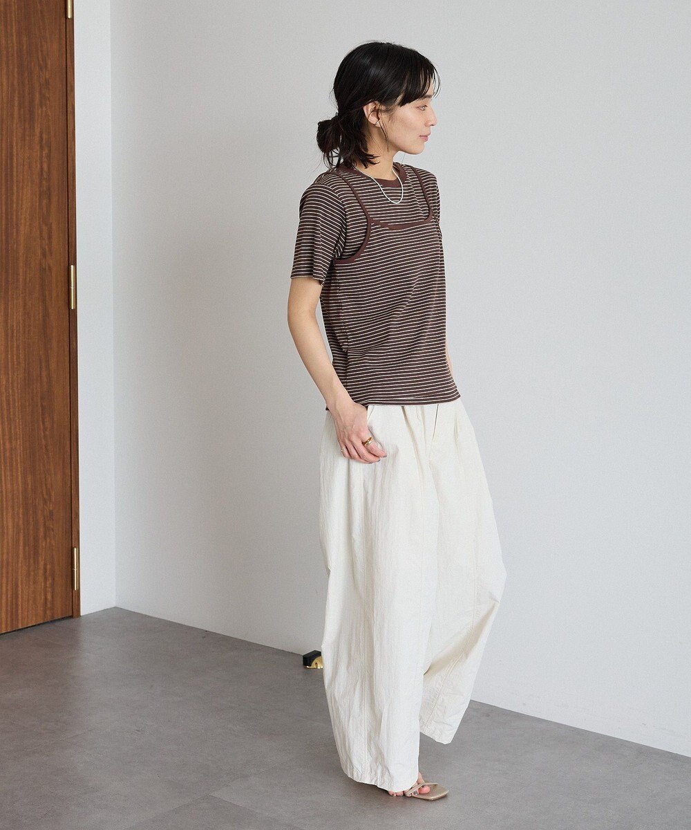 CRAFT STANDARD BOUTIQUE 2点セット/ボーダーキャミ+Tシャツ 