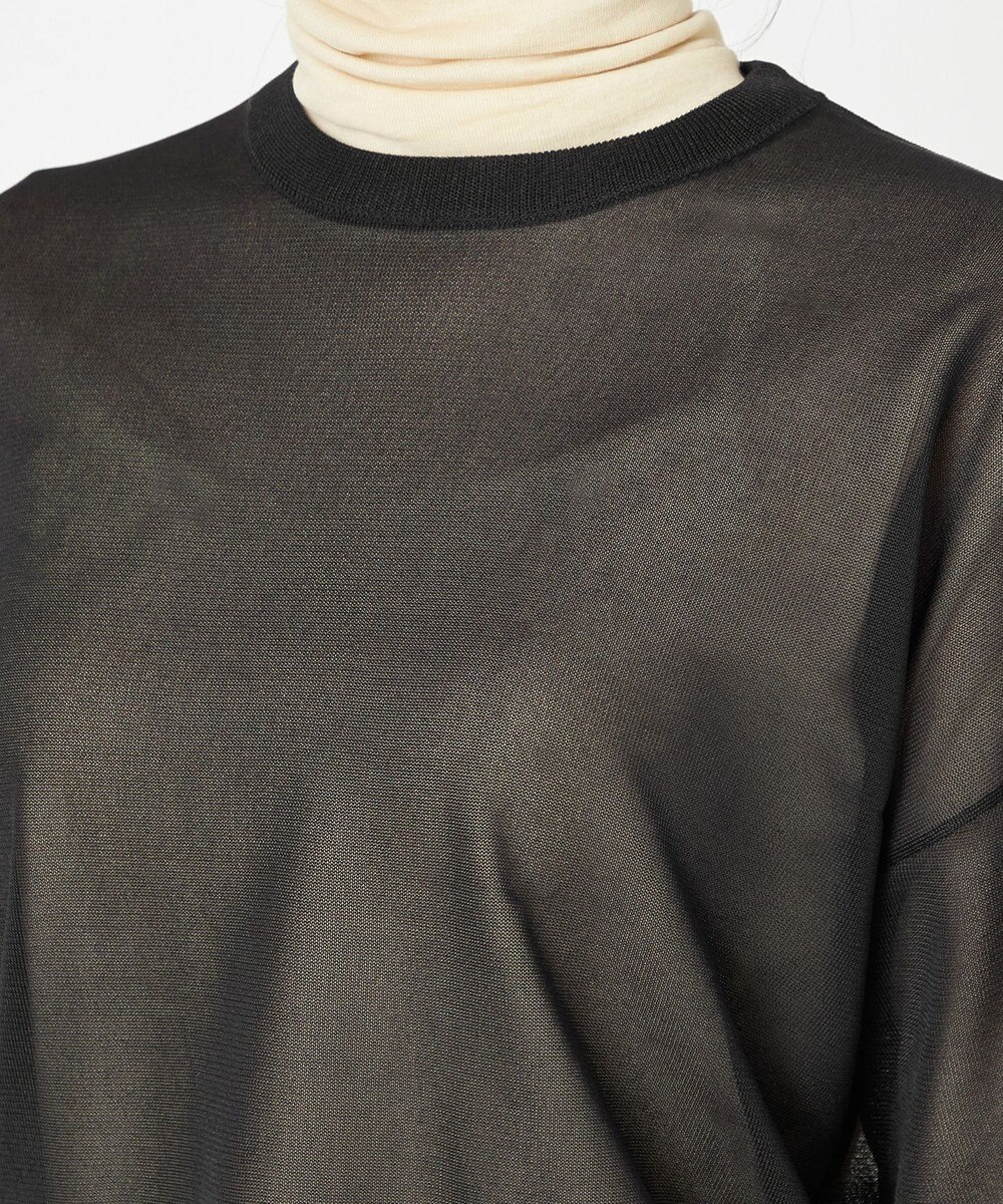 NAVE 【Nave・洗える】シアーニット トップス 