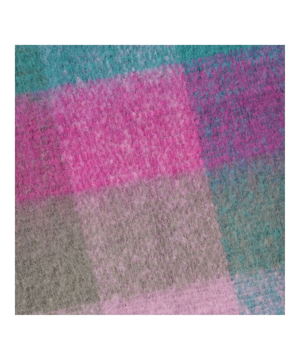 MOONBAT estaa ボリュームマフラー カラーブロック／手洗い可 