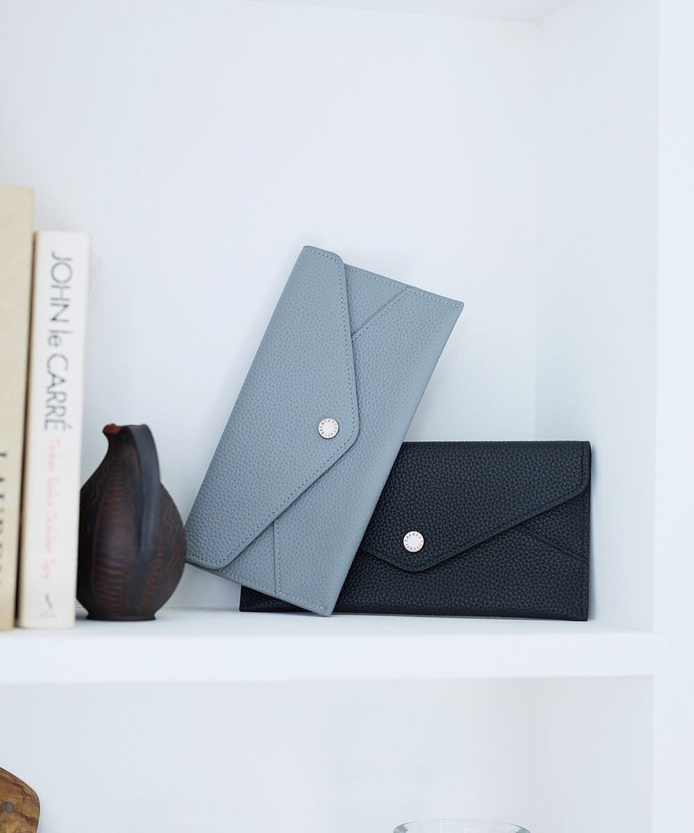 TOPKAPI 【Breath TOPKAPI】DUAL デュアル シュリンクレザー バイカラー 長財布　薄型 / 軽量 