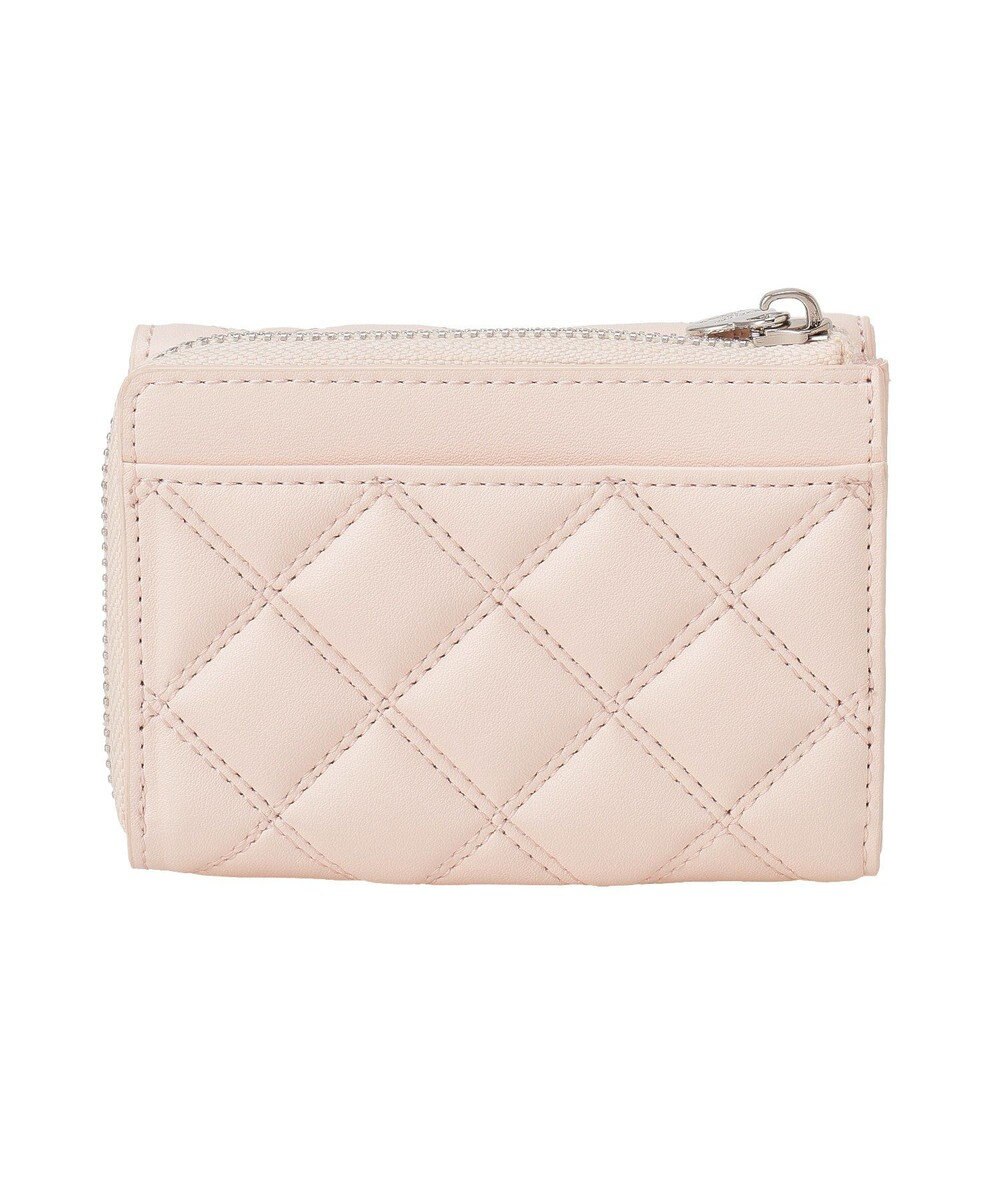 Maison de FLEUR リボンビジューキルティングウォレット 