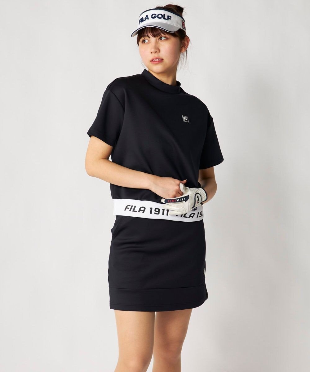 FILA GOLF／marie claire 【FILA GOLF】 ダンボールニットモックシャツ 