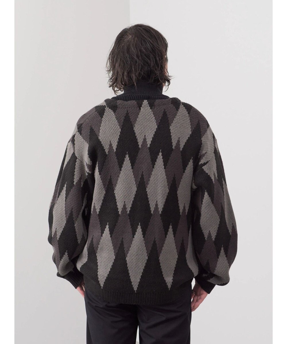CRAFT STANDARD BOUTIQUE 【男女兼用】アーガイル柄カーディガン 