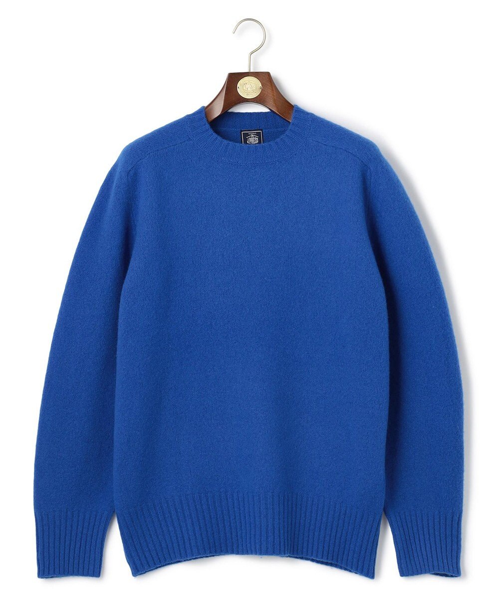 J.PRESS MEN 【J.PRESS ORIGINALS】【UNISEX】Shaggy Saddle Crew Neck Sweater 