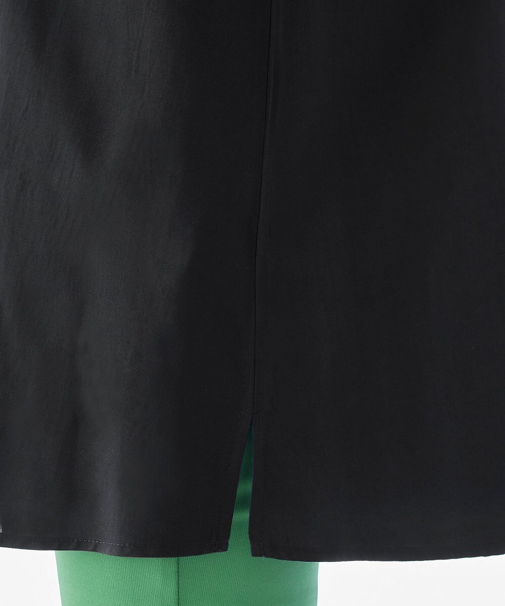 Tiaclasse L 【洗える】シアーコンビチュニックブラウス 