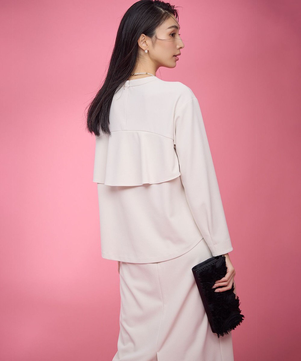 組曲 【KUMIKYOKU NAVY】コンフォータブルアムンゼン ティアードブラウス 