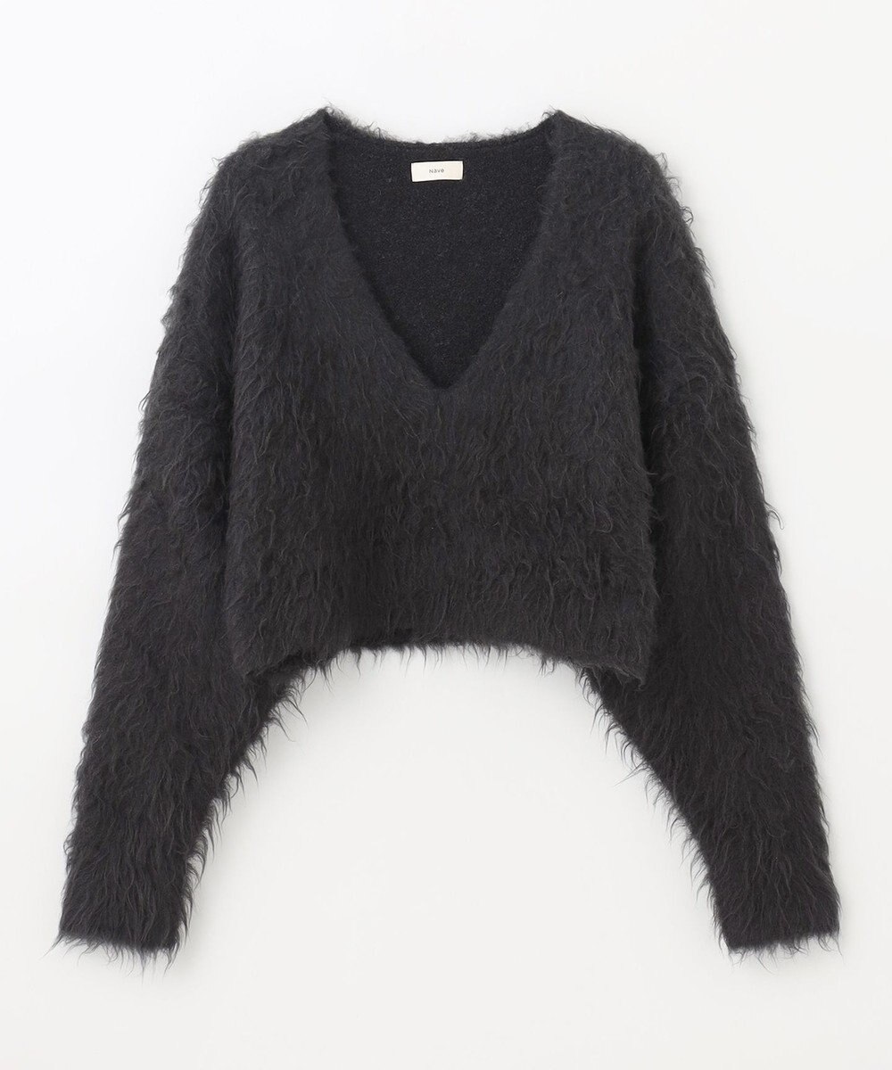 NAVE 【Nave】モヘアシャギーニットトップス 