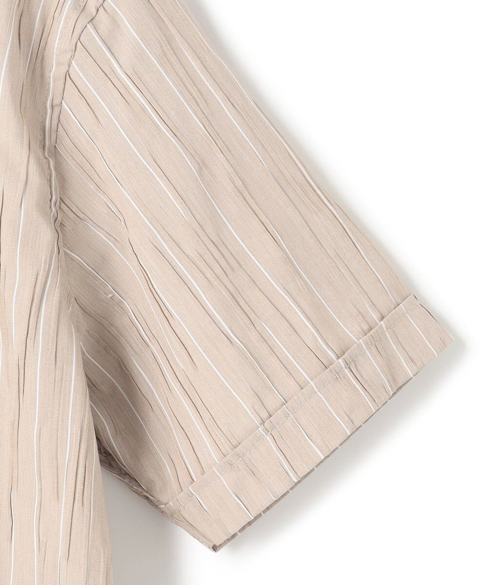 JOSEPH HOMME リンクルストライプ　半袖シャツ 