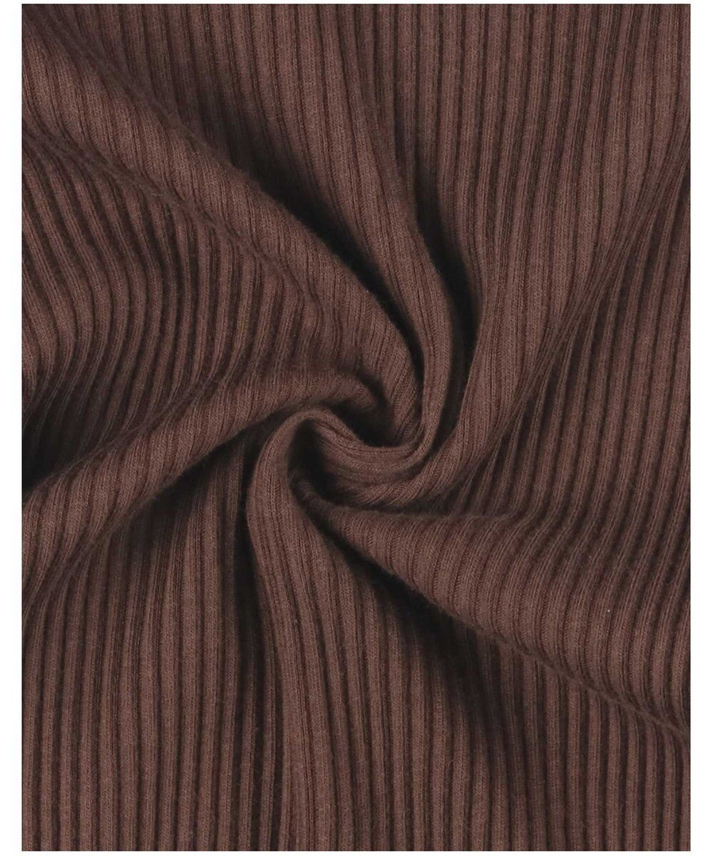 une nana cool 綿100% リブ編みコットン キャミソール 