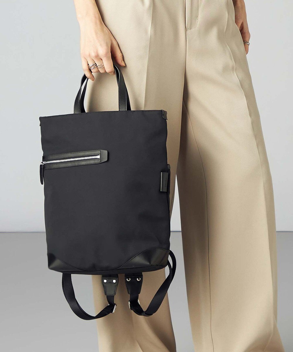 Y'SACCS アシメファスナーポケットリュック 