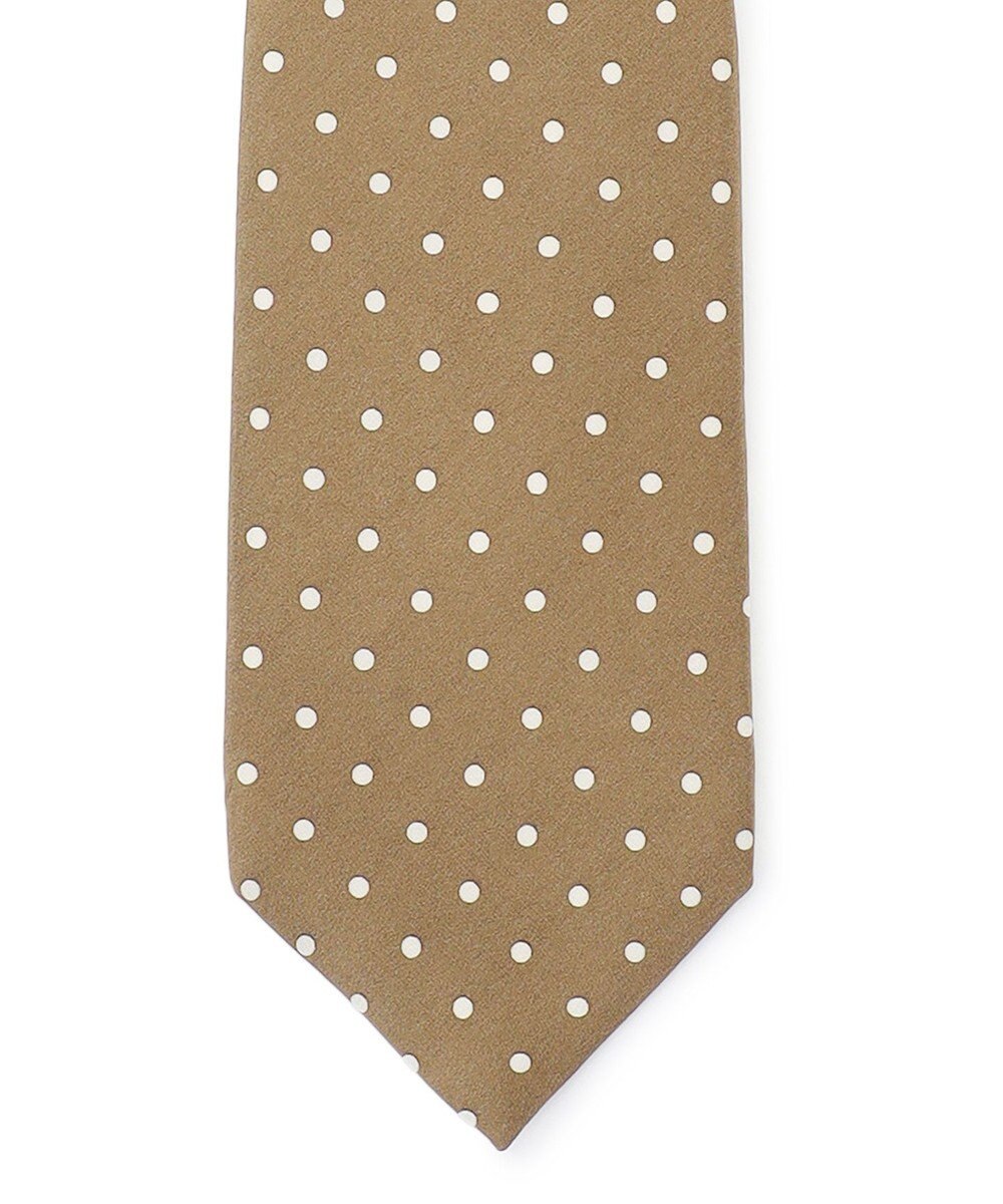 J.PRESS MEN ハンドプリントドット ネクタイ 