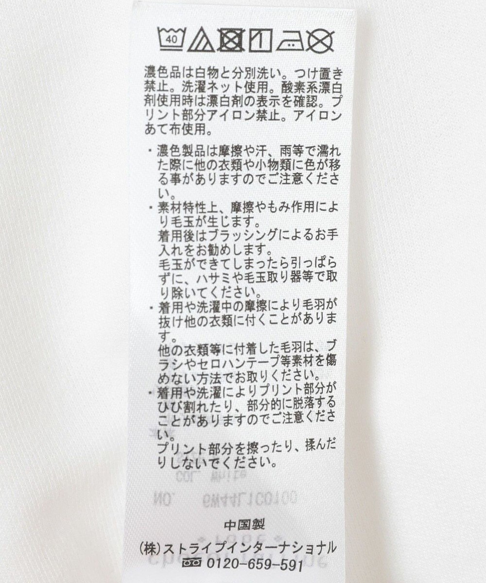 Green Parks ナイトメア／袖プリントミニ裏毛プルオーバー 