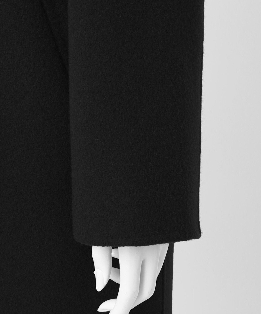 23区 S 【R(アール)】ウールリバー ノーカラー コート 